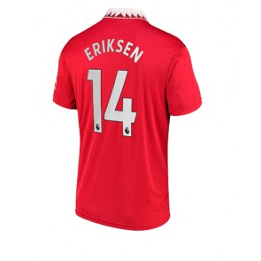 Manchester United Christian Eriksen #14 Hemmatröja 2022-23 Kortärmad